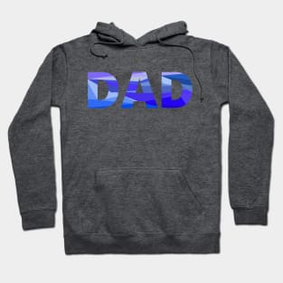 Dad pastel colors chunky design for proud fathers, new dads, fathers to be Hoodie